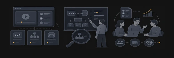 Обучение и менторинг: курсы, разбор архитектуры и сопровождение команды
